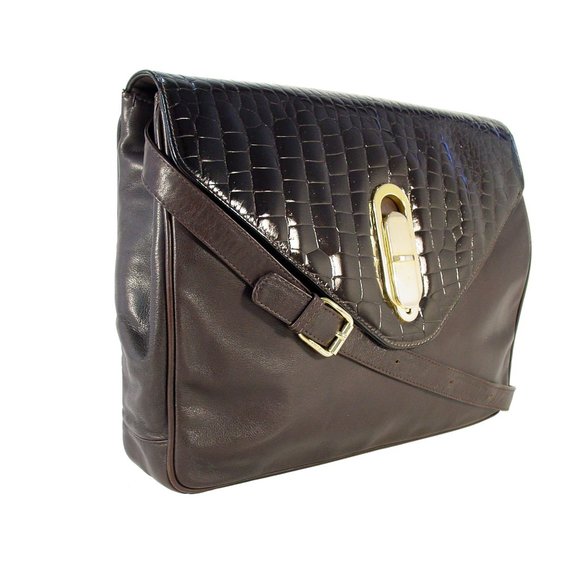 FENDI Vintage Envelope Document Messenger Bag - Picture 2 of 13